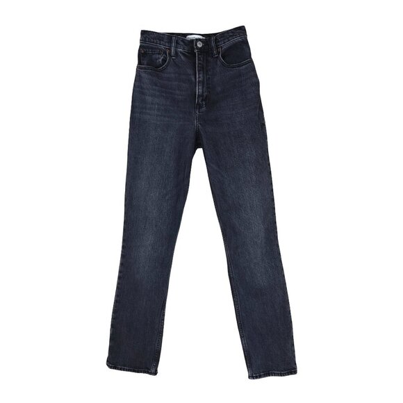 Abercrombie & Fitch Curve Love ’90s Straight Ultra High Rise Jeans | Size 25 0R - Picture 1 of 8